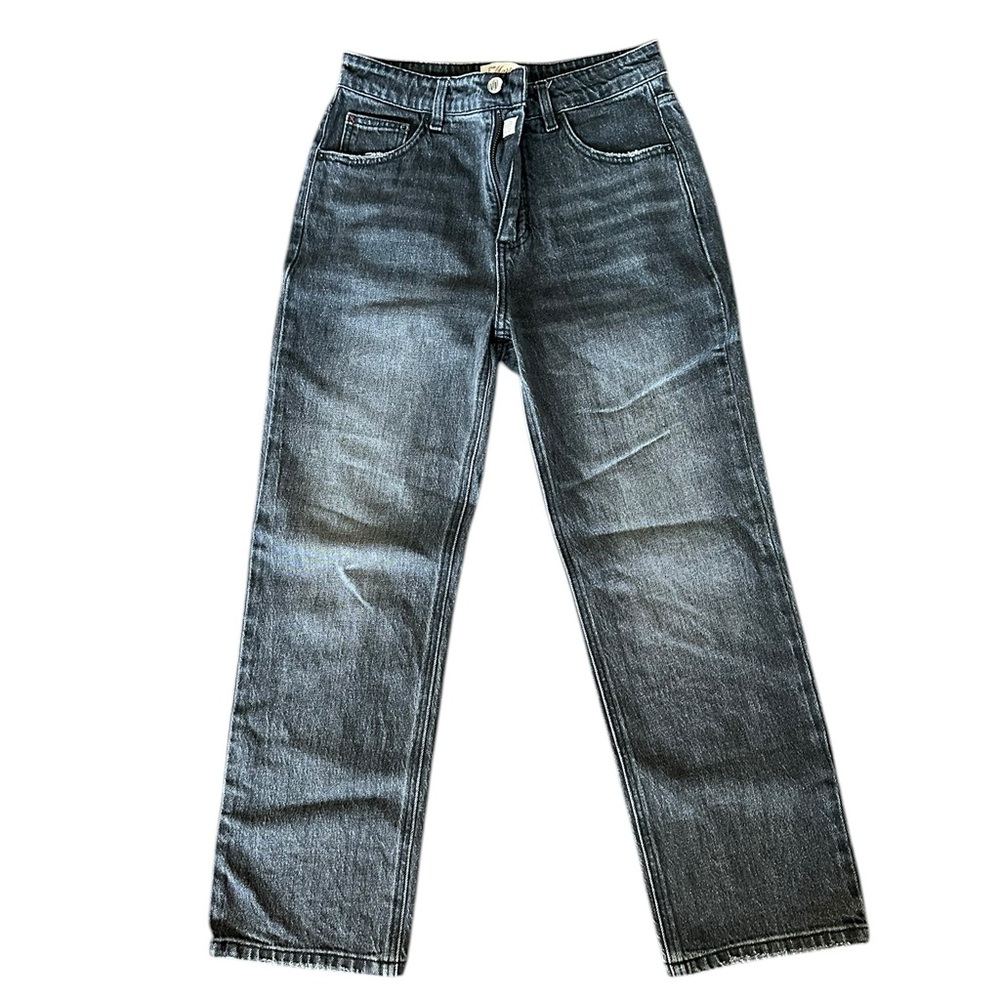 Marine Layer Washed Black Denim Jeans Size 6